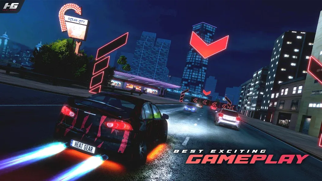 Heat Gear - Race & Drift World (Хит Гир) [МОД: Деньги, Монеты и Меню MOD] Screenshot 5