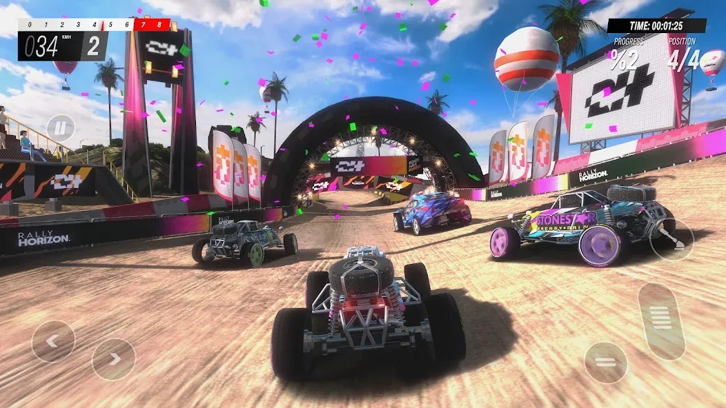Rally Horizon (Ралли Хорайзон) [МОД: Много денег, Монет и Все открыто] Screenshot 3