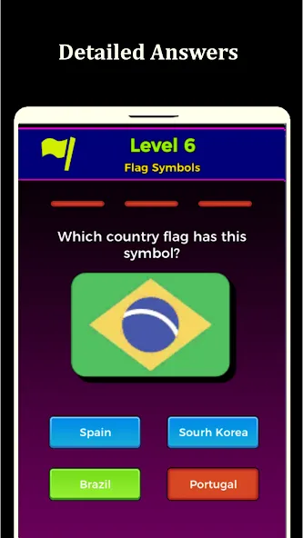 World Flags Quiz Game (Ворлд Флагс Квиз Гейм) [МОД: Много монет, Открытые уровни и Мега MOD] Screenshot 4