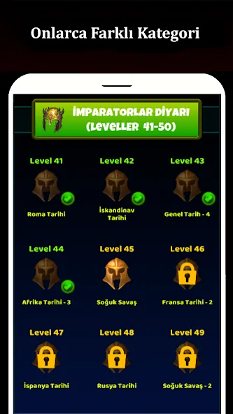 Tarih Bilgi Yarışması [МОД: Много денег, Монет и Все открыто] Screenshot 3