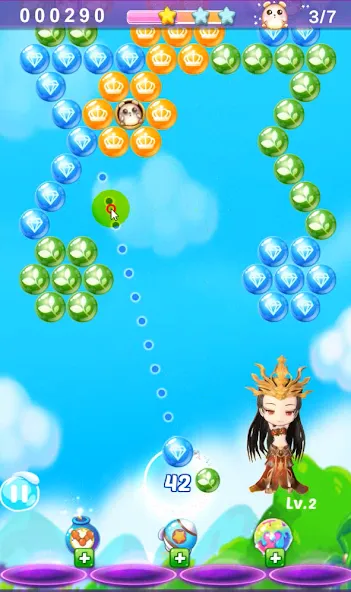 Shoot Bubble Puzzle (Шут Бабл Пазл) [МОД: Много денег, Монет и Все открыто] Screenshot 3