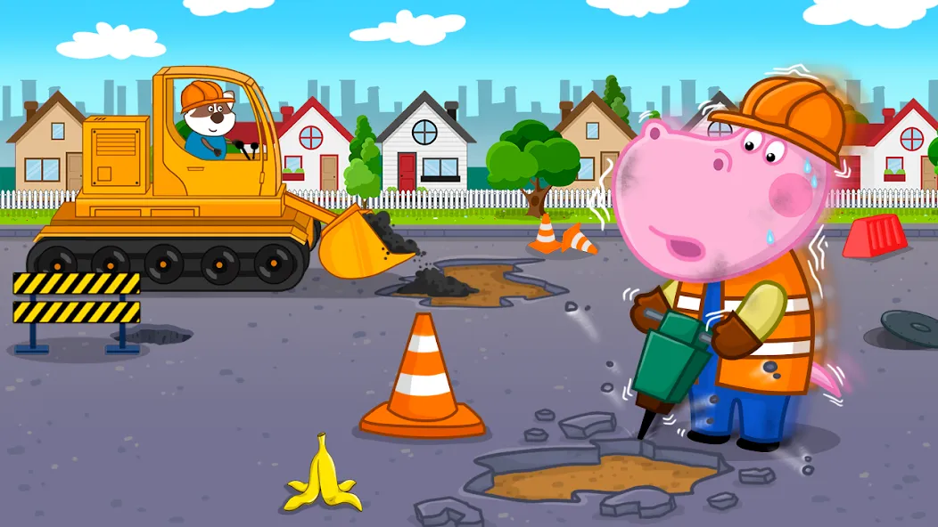 Professions for kids [МОД: Все открыто, Дополнительные деньги и Меню MOD] Screenshot 5