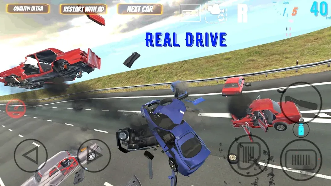 Real Drive (Риал Драйв) [МОД: Деньги, Монеты и Меню MOD] Screenshot 1