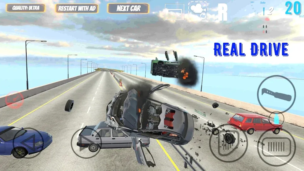 Real Drive (Риал Драйв) [МОД: Деньги, Монеты и Меню MOD] Screenshot 5