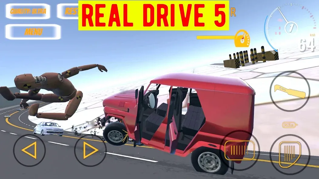 Real Drive 5 (Реал Драйв 5) [МОД: Много монет, Открытые уровни и Мега MOD] Screenshot 5