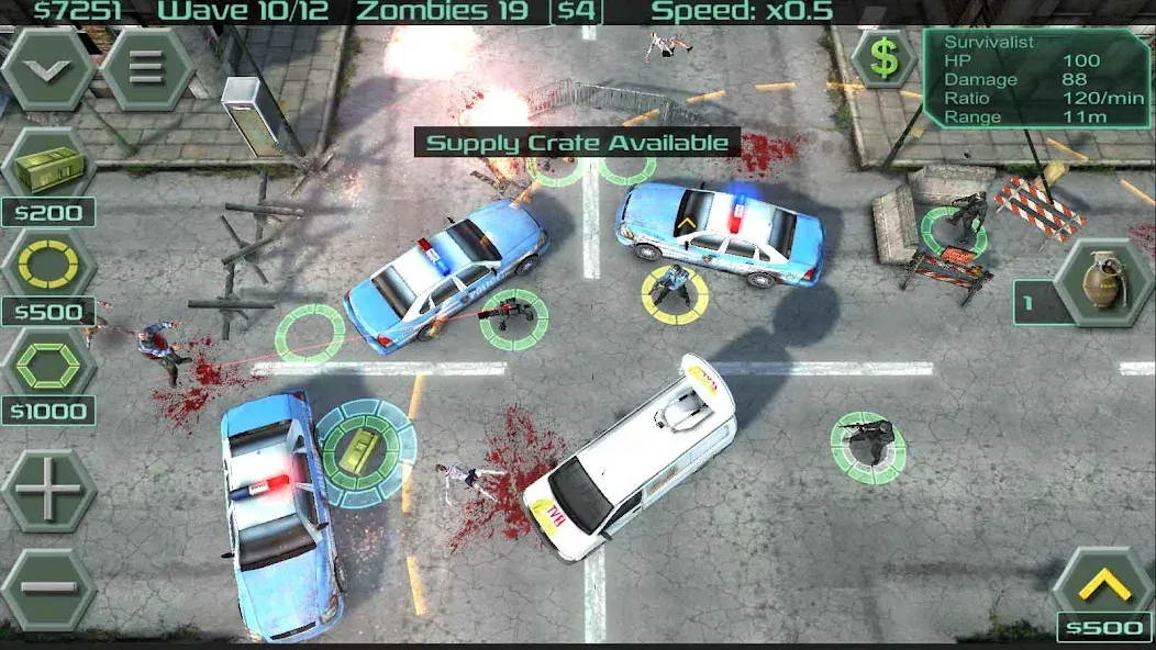 Zombie Defense (Зомби Дефенс) [МОД: Много монет, Открытые уровни и Мега MOD] Screenshot 3