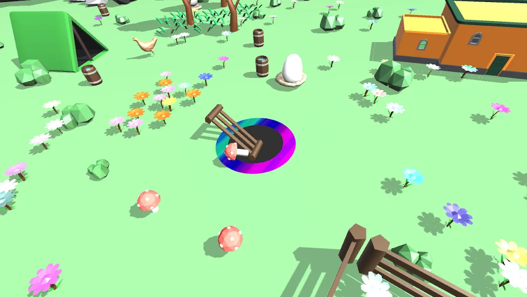 Hole Vacuum 3D (Хол Вакуум 3Д) [МОД: Много монет, Открытые уровни и Мега MOD] Screenshot 1
