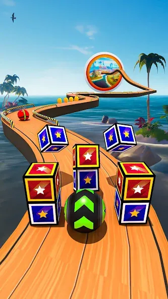 Rolling Ball Game Hop Ball Run (Гоинг Боллс Гейм) [МОД: Меню, Бесконечные монеты и Открытые уровни] Screenshot 3