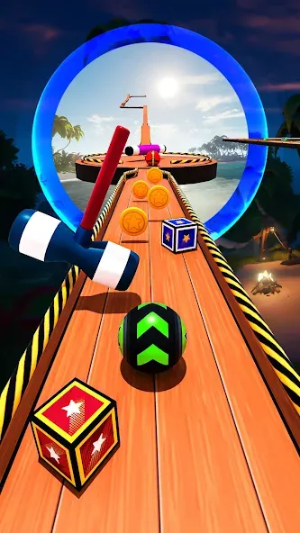 Rolling Ball Game Hop Ball Run (Гоинг Боллс Гейм) [МОД: Меню, Бесконечные монеты и Открытые уровни] Screenshot 4
