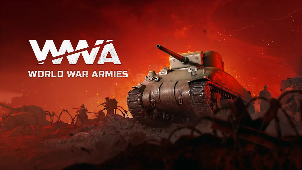 World War Armies: WW2 PvP RTS (Ворлд Вор Армиз) [МОД: Меню, Бесконечные монеты и Открытые уровни] Screenshot 1