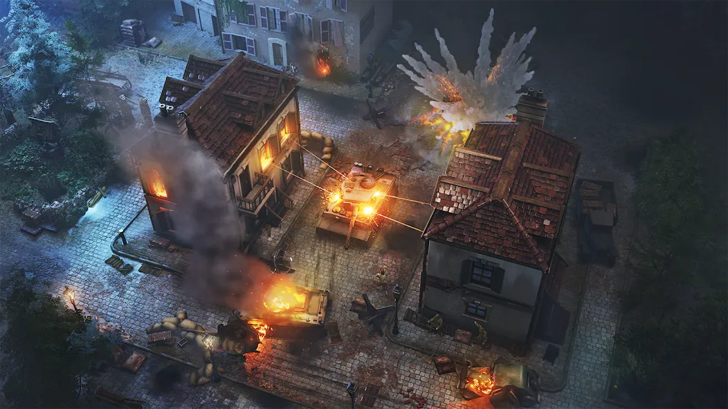 World War Armies: WW2 PvP RTS (Ворлд Вор Армиз) [МОД: Меню, Бесконечные монеты и Открытые уровни] Screenshot 2