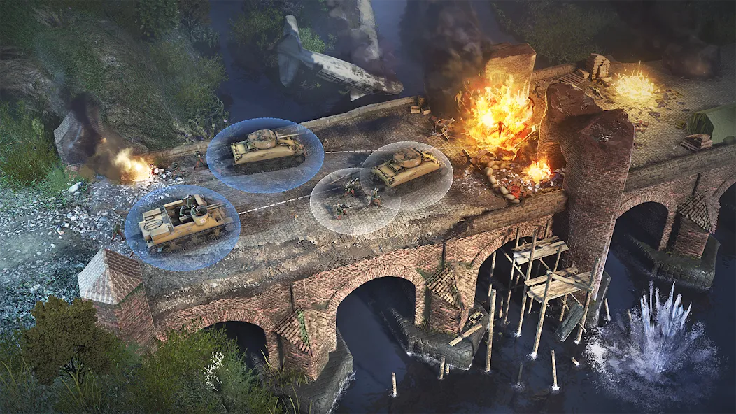 World War Armies: WW2 PvP RTS (Ворлд Вор Армиз) [МОД: Меню, Бесконечные монеты и Открытые уровни] Screenshot 3