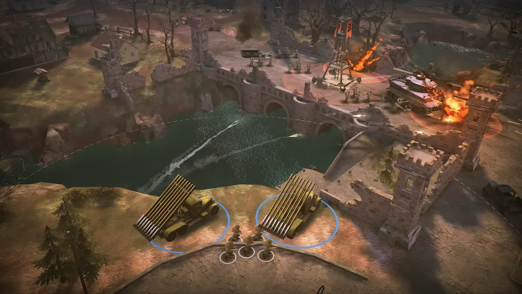 World War Armies: WW2 PvP RTS (Ворлд Вор Армиз) [МОД: Меню, Бесконечные монеты и Открытые уровни] Screenshot 5