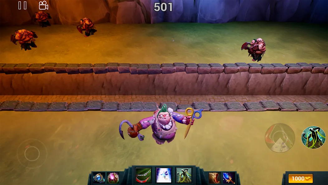 Pudge Wars (Падж Варс) [МОД: Много монет, Открытые уровни и Мега MOD] Screenshot 4