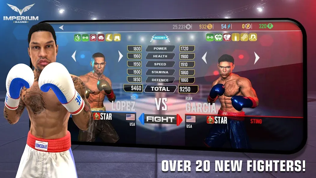Boxing — Fighting Clash (Боксинг) [MOD: Разблокировано] - Скриншот 4