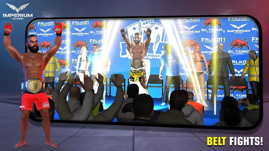 MMA Fighting Clash (ММА Файтинг Клэш) [МОД: Все открыто, Дополнительные деньги и Меню MOD] Screenshot 4