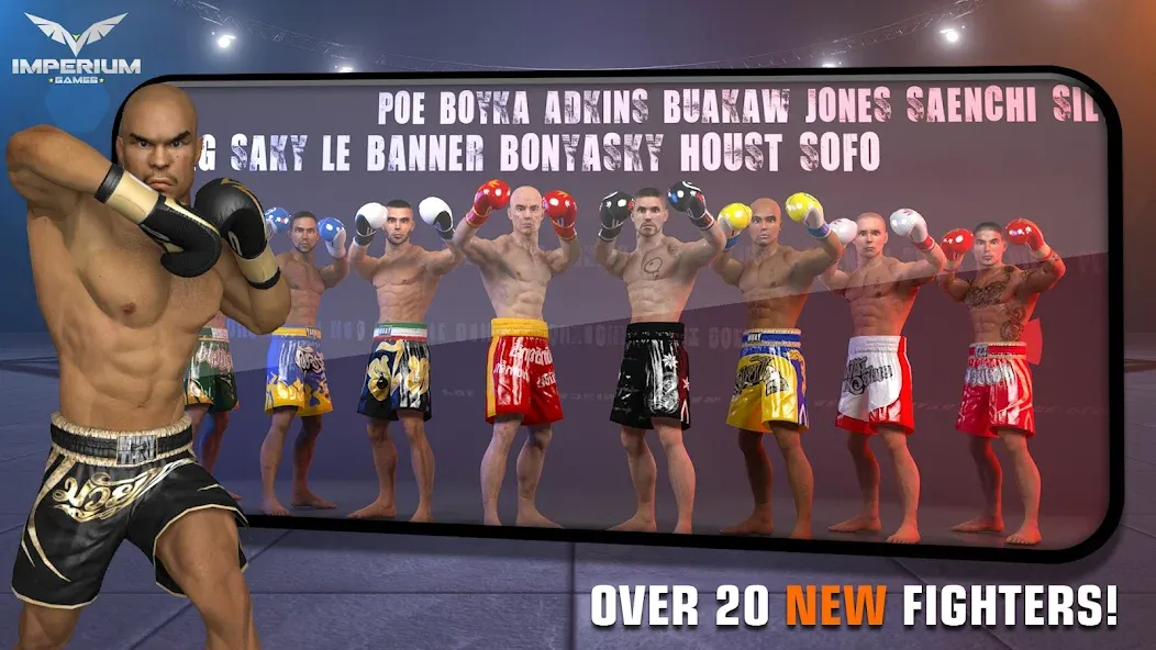 Muay Thai 2 - Fighting Clash (Муай Тай 2) [МОД: Много монет, Открытые уровни и Мега MOD] Screenshot 3