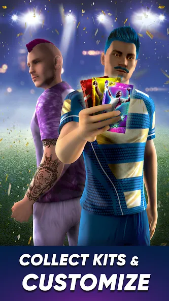 SOCCER Kicks - Stars Strike 24 (ФУТБОЛ Киксы) [МОД: Меню, Бесконечные монеты и Открытые уровни] Screenshot 3