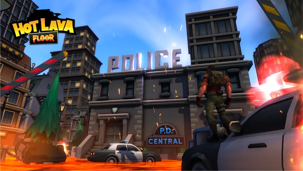 Hot Lava Floor: Urban Escape (Хот Лава Флор) [МОД: Бесконечные деньги, Монеты и Мега MOD] Screenshot 4