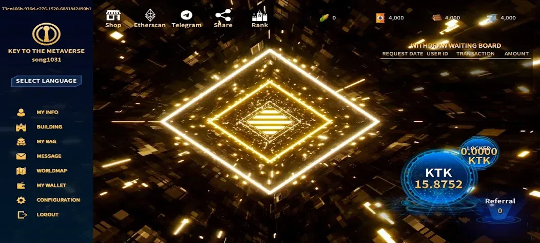 KTK Mining App (КТК Маининг Апп) [МОД: Деньги, Монеты и Меню MOD] Screenshot 3