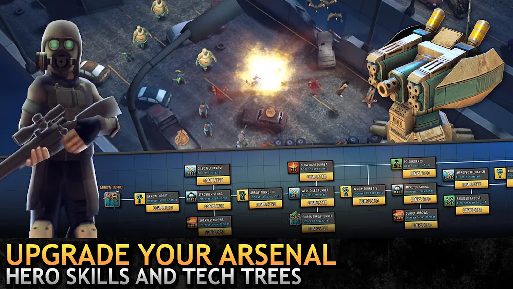 Last Hope TD - Tower Defense (Ласт Хоуп ТД) [МОД: Деньги, Монеты и Меню MOD] Screenshot 4