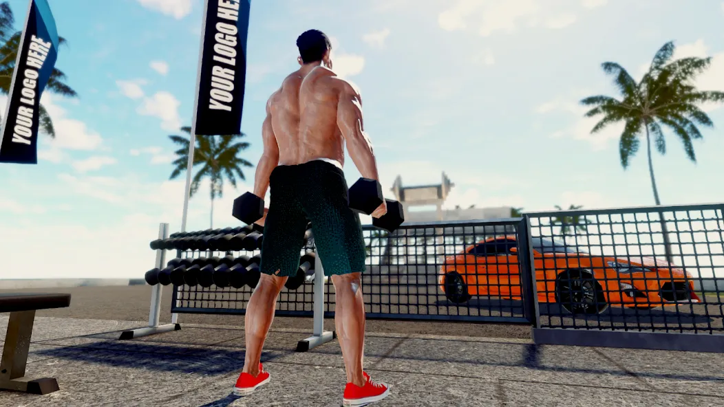 Iron Muscle IV - GYM simulator (Айрон Масл АйВи) [МОД: Много монет, Открытые уровни и Мега MOD] Screenshot 2