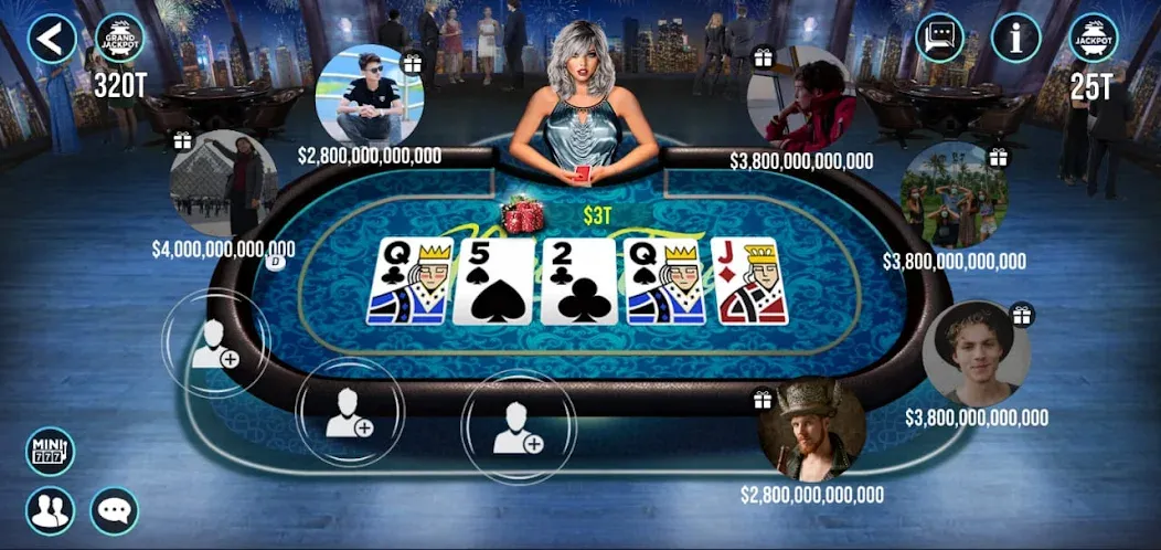 POKER FAME (ПОКЕР ФЕЙМ) [МОД: Бесконечные деньги, Монеты и Мега MOD] Screenshot 4