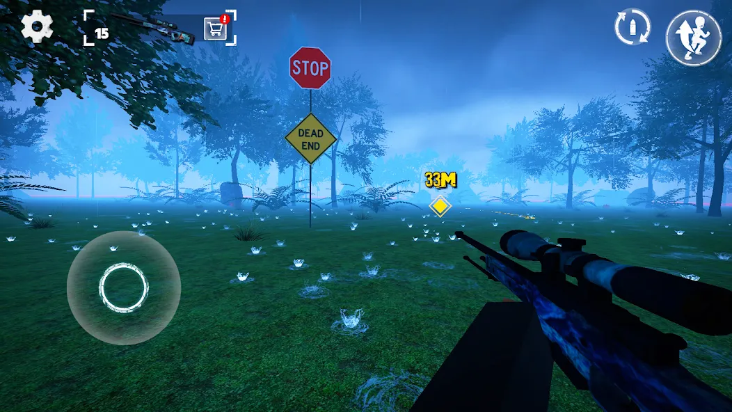Siren horror: Big head game 3d [МОД: Меню, Бесконечные монеты и Открытые уровни] Screenshot 1