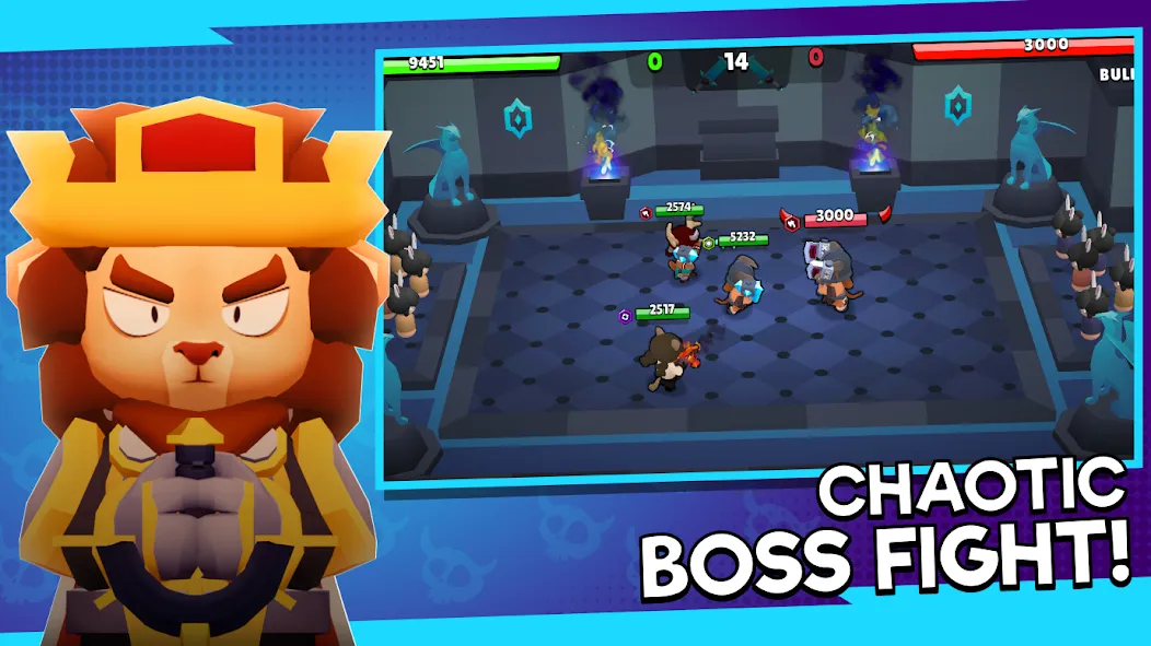 Hybrid Clash: Mini Auto PVP (Хибрид Клаш) [МОД: Деньги, Монеты и Меню MOD] Screenshot 5