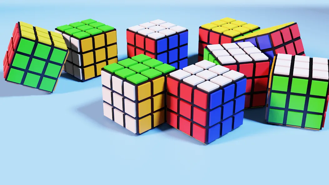Magicube: Magic Cube Puzzle 3D (Маджикьюб) [МОД: Меню, Бесконечные монеты и Открытые уровни] Screenshot 2
