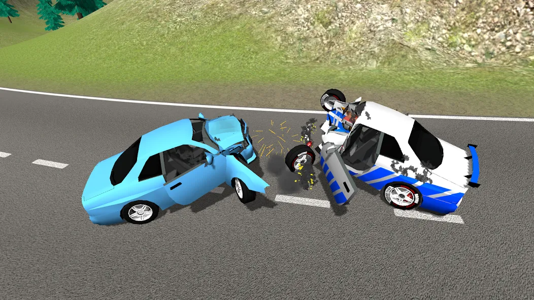 Car Destruction Simulator 3D (Кар Деструкшн Симулятор 3Д) [МОД: Много монет, Открытые уровни и Мега MOD] Screenshot 2