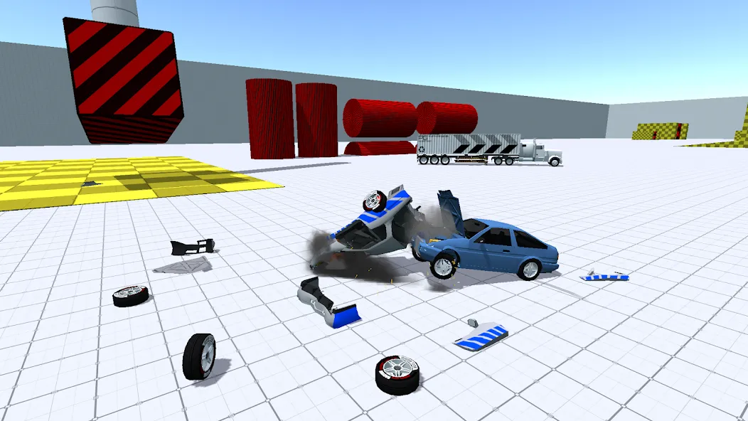 Car Destruction Simulator 3D (Кар Деструкшн Симулятор 3Д) [МОД: Много монет, Открытые уровни и Мега MOD] Screenshot 3