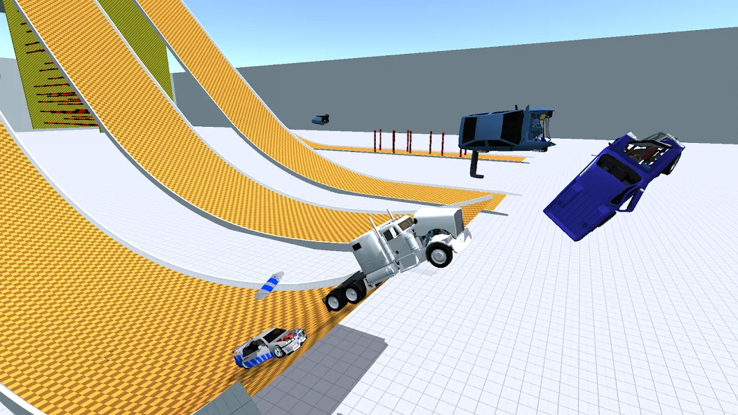 Car Destruction Simulator 3D (Кар Деструкшн Симулятор 3Д) [МОД: Много монет, Открытые уровни и Мега MOD] Screenshot 4