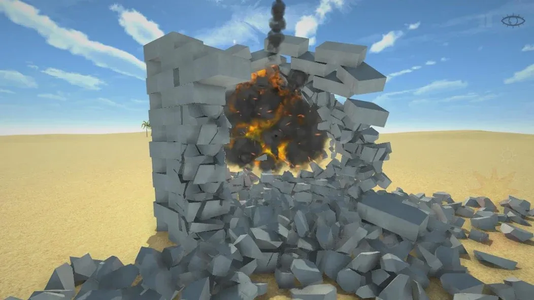 Destruction simulator sandbox [МОД: Меню, Бесконечные монеты и Открытые уровни] Screenshot 2