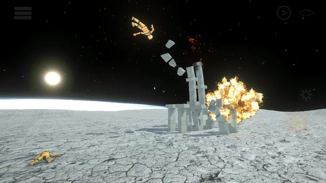 Destruction simulator sandbox [МОД: Меню, Бесконечные монеты и Открытые уровни] Screenshot 3