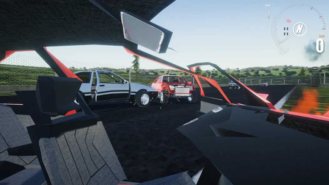 Destructive Car Race Generator (Деструктивный Генератор Гоночных Автомобилей) [МОД: Все открыто, Дополнительные деньги и Меню MOD] Screenshot 4