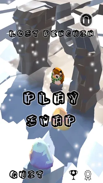 Lost Penguin - Endless Journey (Лост Пенгвин) [МОД: Много монет, Открытые уровни и Мега MOD] Screenshot 2
