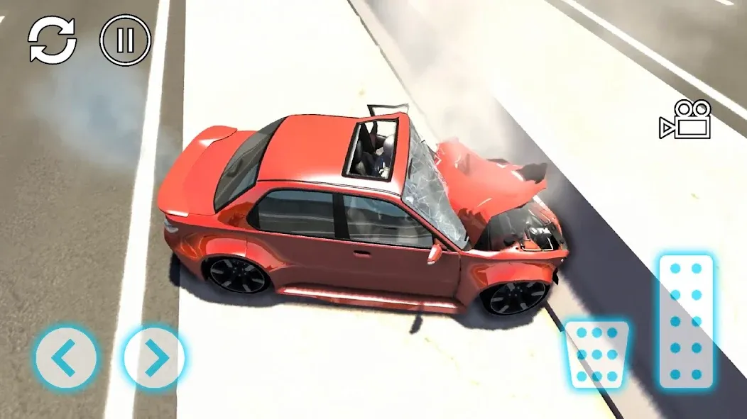 Car Crash Extreme [МОД: Много монет, Открытые уровни и Мега MOD] Screenshot 1