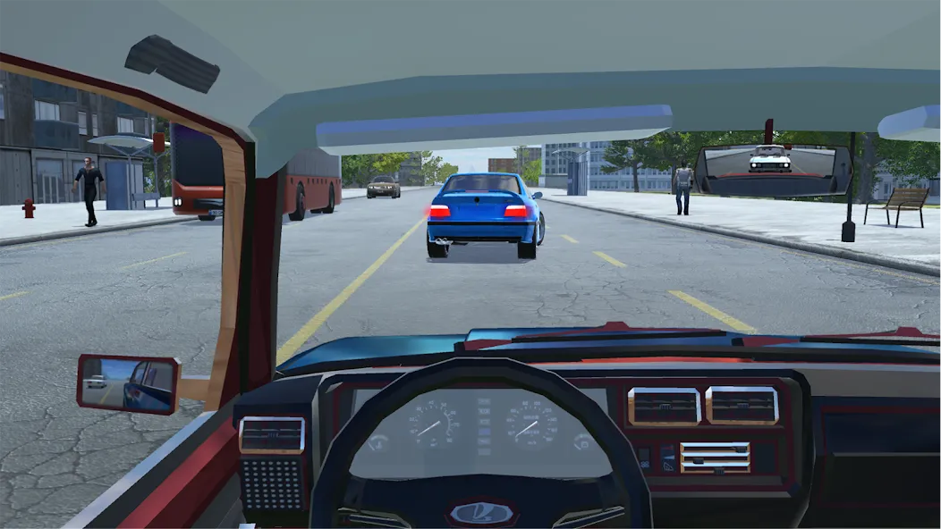 Russian Car Lada 3D [МОД: Все открыто, Дополнительные деньги и Меню MOD] Screenshot 4