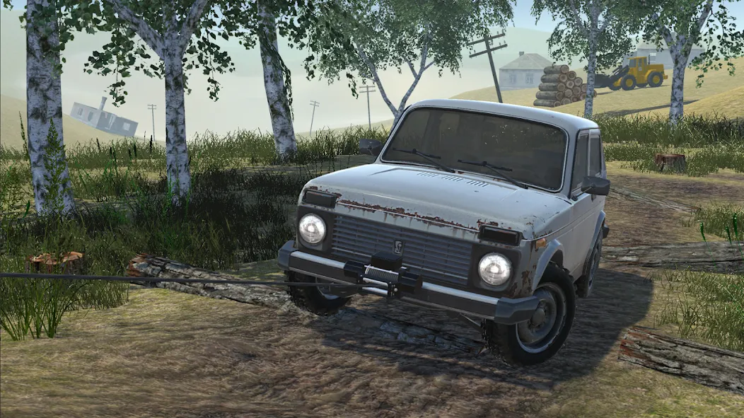 Offroad 4x4 Russian: Uaz Niva (Оффроуд 4х4 Русский) [МОД: Много денег, Монет и Все открыто] Screenshot 1