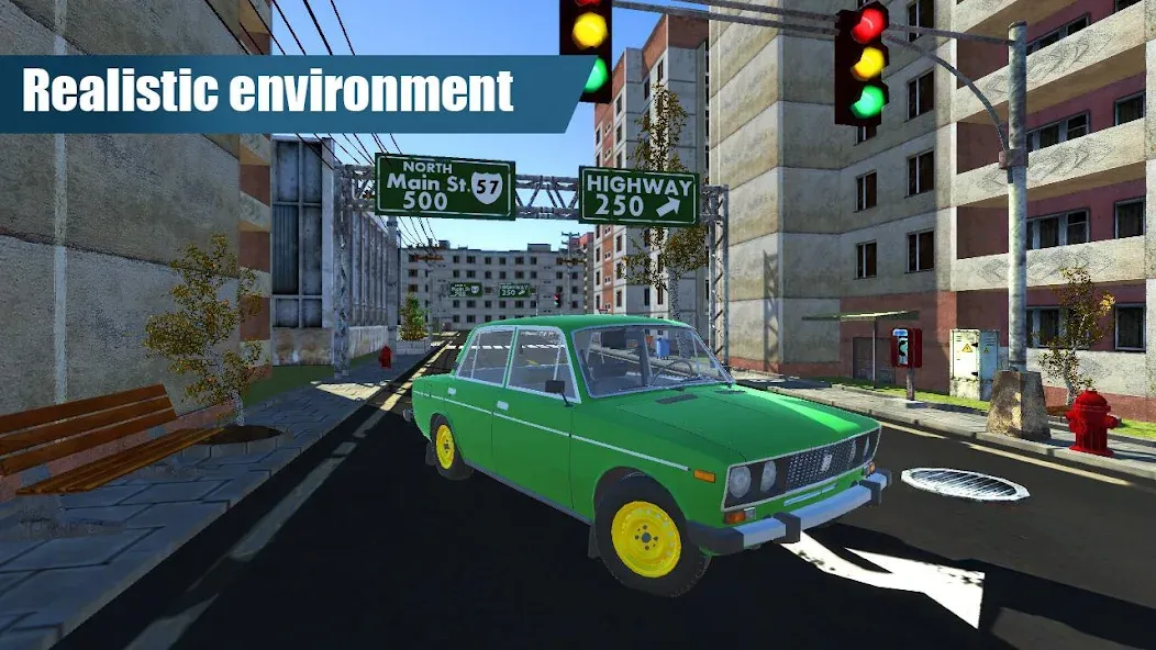 Russian Cars - USSR Version [МОД: Бесконечные деньги, Монеты и Мега MOD] Screenshot 1