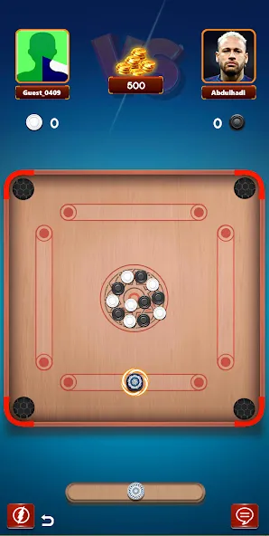 Carrom Board Clash : Pool game (Карром борд пул игра) [МОД: Много монет, Открытые уровни и Мега MOD] Screenshot 1