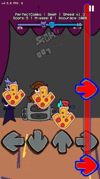 Beat Battle Official Remake [МОД: Много монет, Открытые уровни и Мега MOD] Screenshot 2