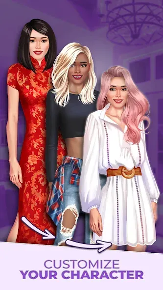 Love Story ® Romance Games (Лав стори) [МОД: Деньги, Монеты и Меню MOD] Screenshot 3