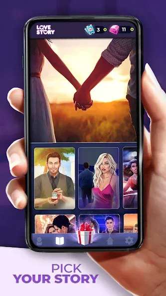 Love Story ® Romance Games (Лав стори) [МОД: Деньги, Монеты и Меню MOD] Screenshot 4