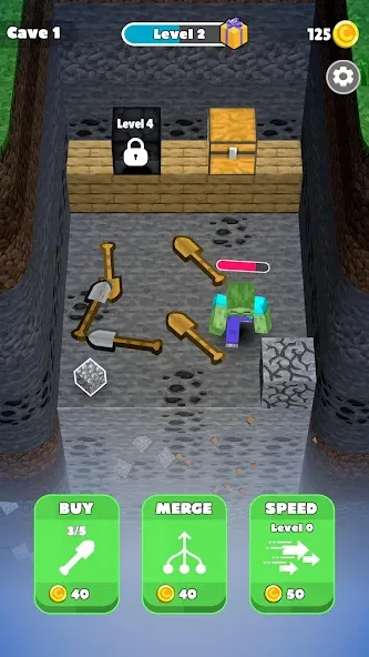 Bounce Miner (Баунс Майнер) [МОД: Много денег, Монет и Все открыто] Screenshot 2