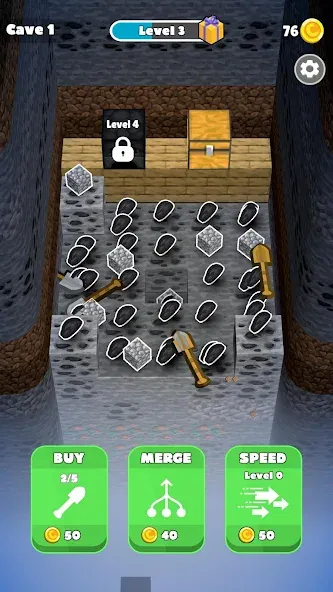 Bounce Miner (Баунс Майнер) [МОД: Много денег, Монет и Все открыто] Screenshot 4