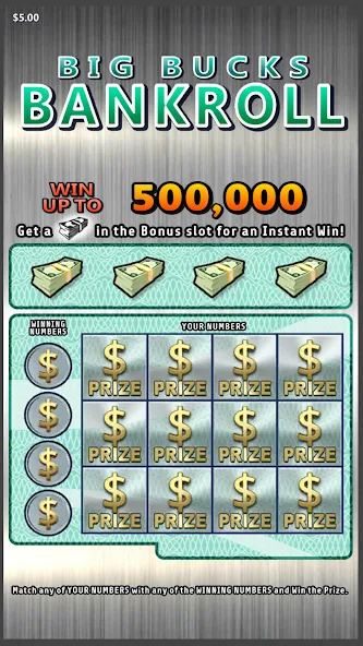 Scratch Off Lottery Casino (Скретч Офф Лотерейное Казино) [МОД: Много монет, Открытые уровни и Мега MOD] Screenshot 1