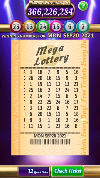 Scratch Off Lottery Casino (Скретч Офф Лотерейное Казино) [МОД: Много монет, Открытые уровни и Мега MOD] Screenshot 3