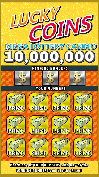 Scratch Off Lottery Casino (Скретч Офф Лотерейное Казино) [МОД: Много монет, Открытые уровни и Мега MOD] Screenshot 4